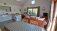 open plan living/kitchen/dining